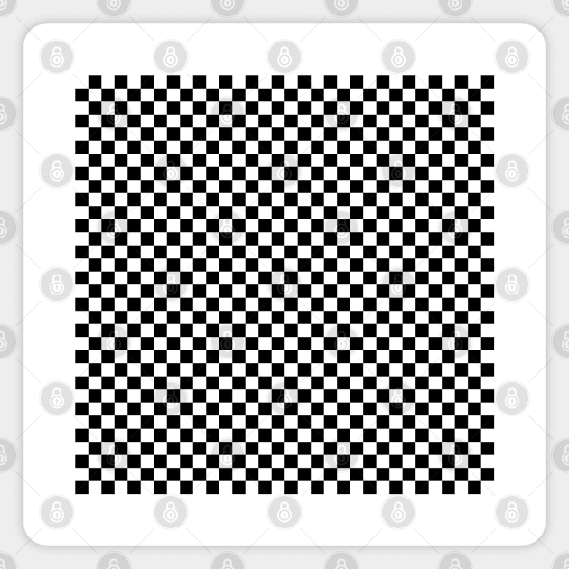 Checkered flag Magnet by Worldengine